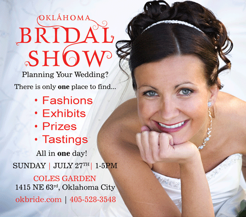 oklahoma bridal show at coles garden