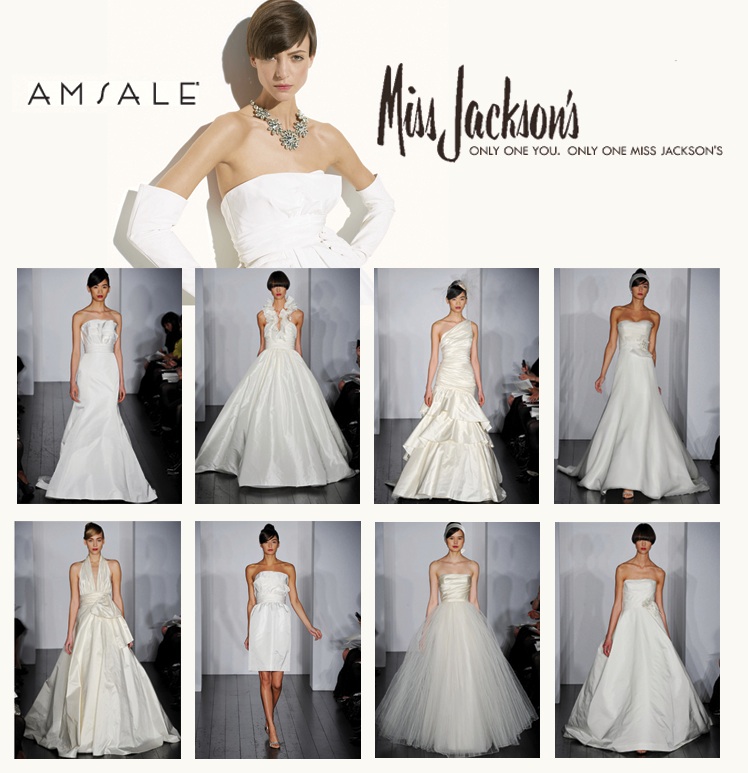 the 2010 amsale collection debut