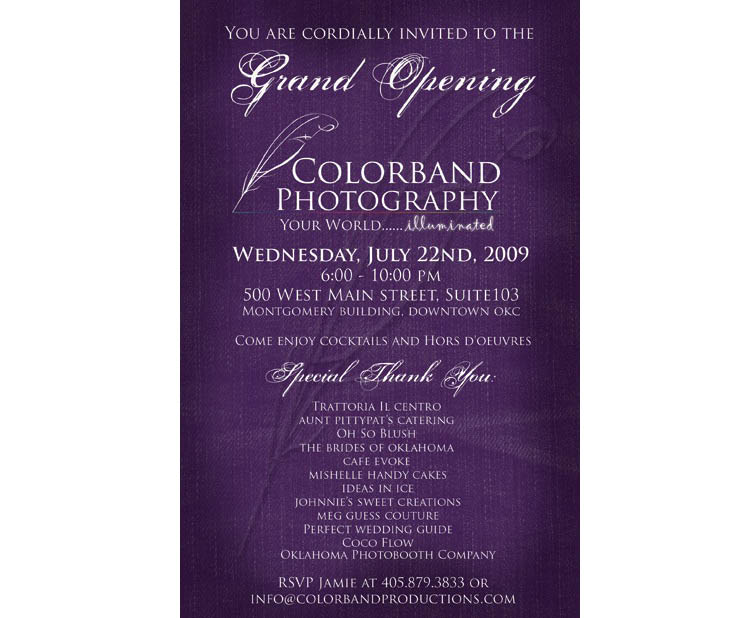 colorband photography grand opening