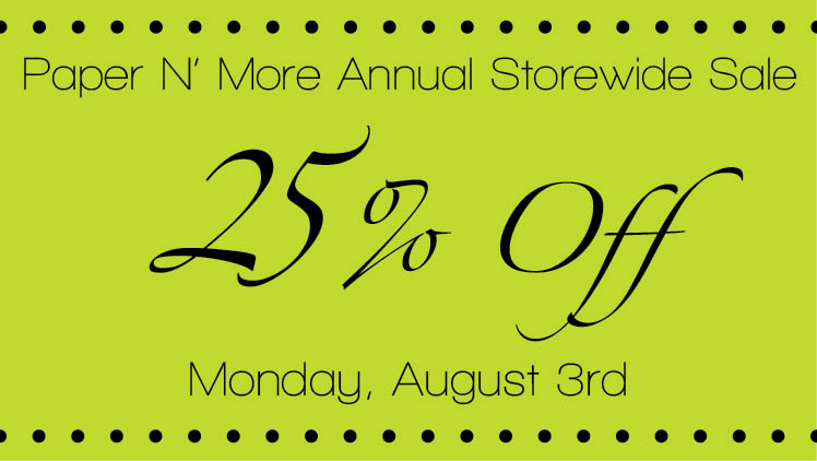 paper n more storewide sale