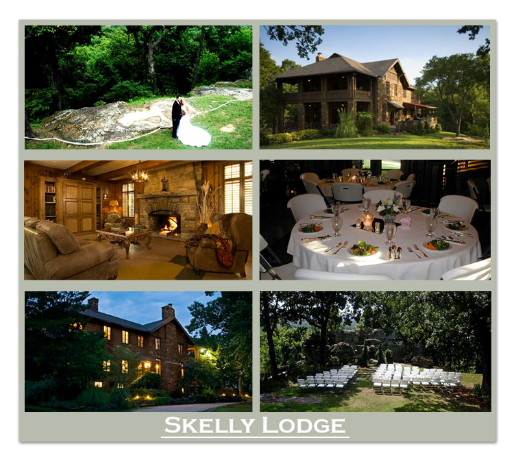 skelly lodge–lush and luxe location