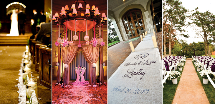taking style down the aisle