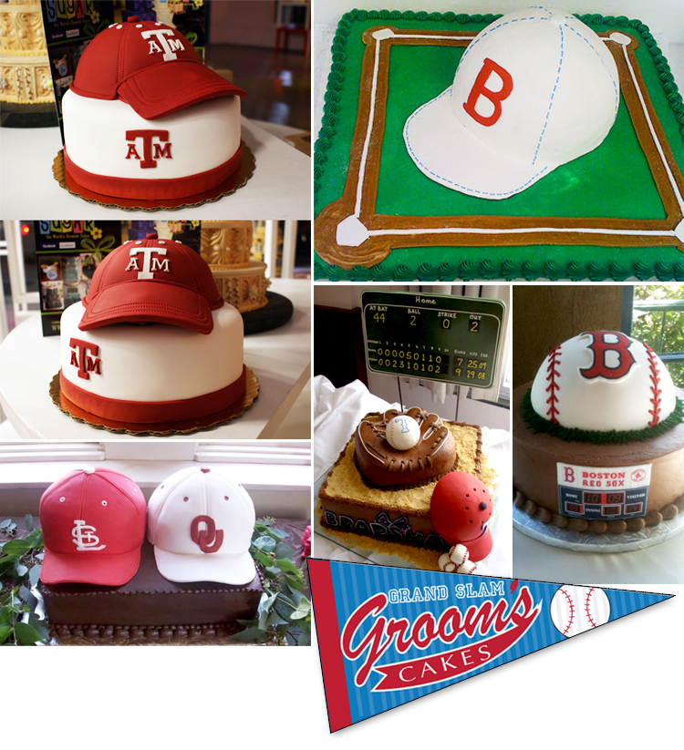 grand slam groom39s cakes