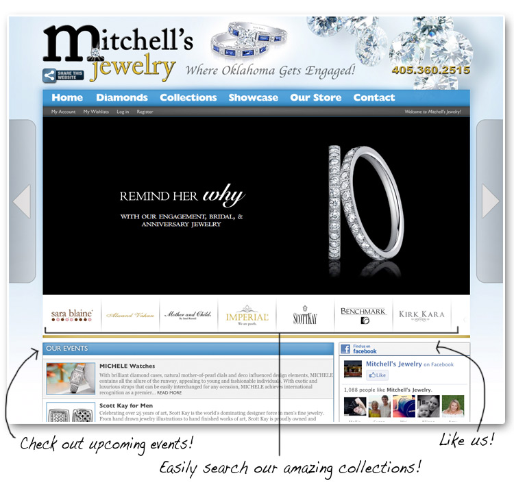 mitchell39s jewelry–new website launched