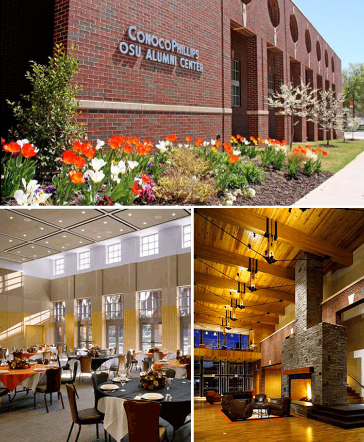 luxe location conocophillips osu alumni center