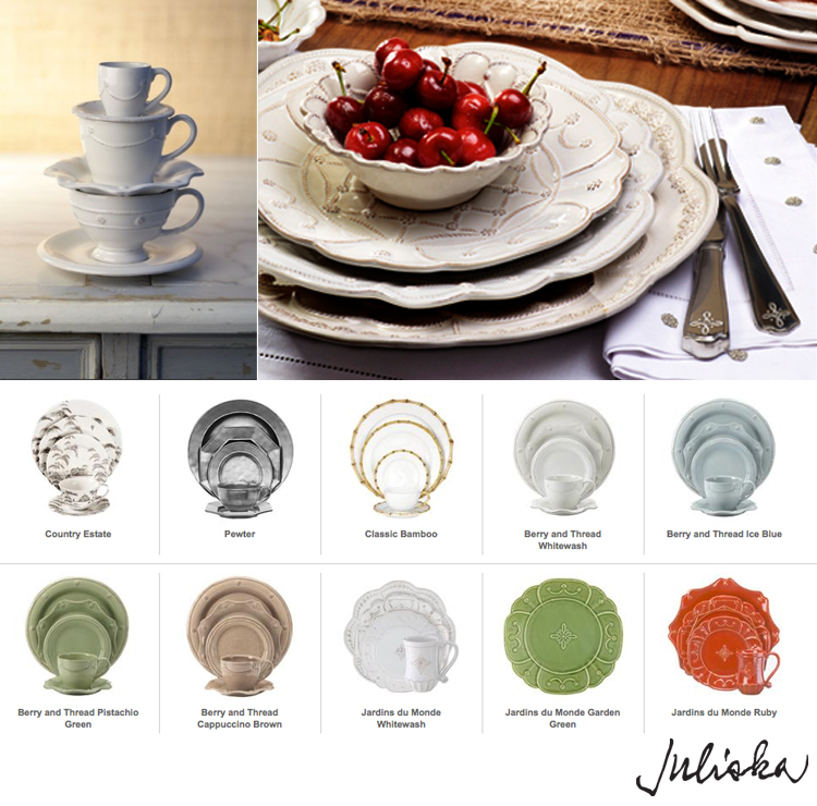 registry find juliska stoneware ceramics