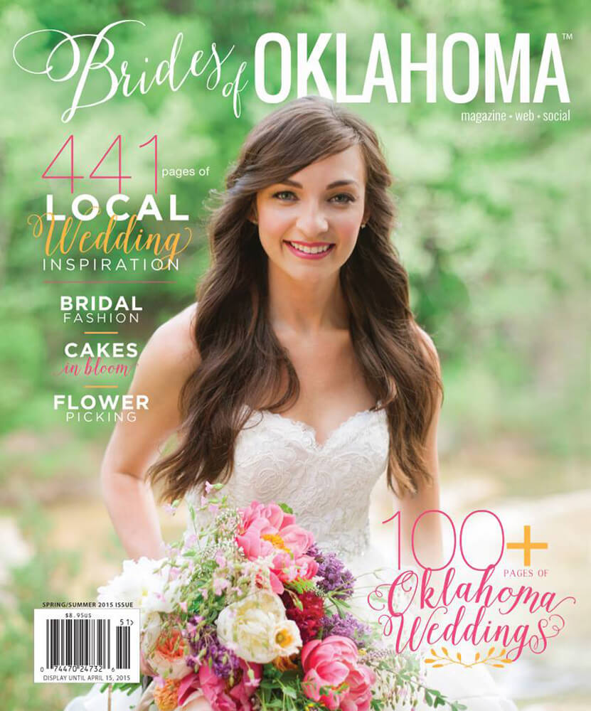 Spring Summer 2015 Issue of Brides of Oklahoma Magazine