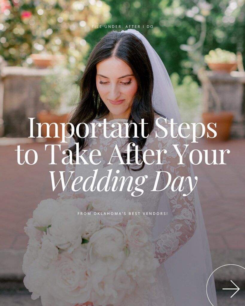The most perfect day of your life has come and gone, now what should you do? Our “After I Do”