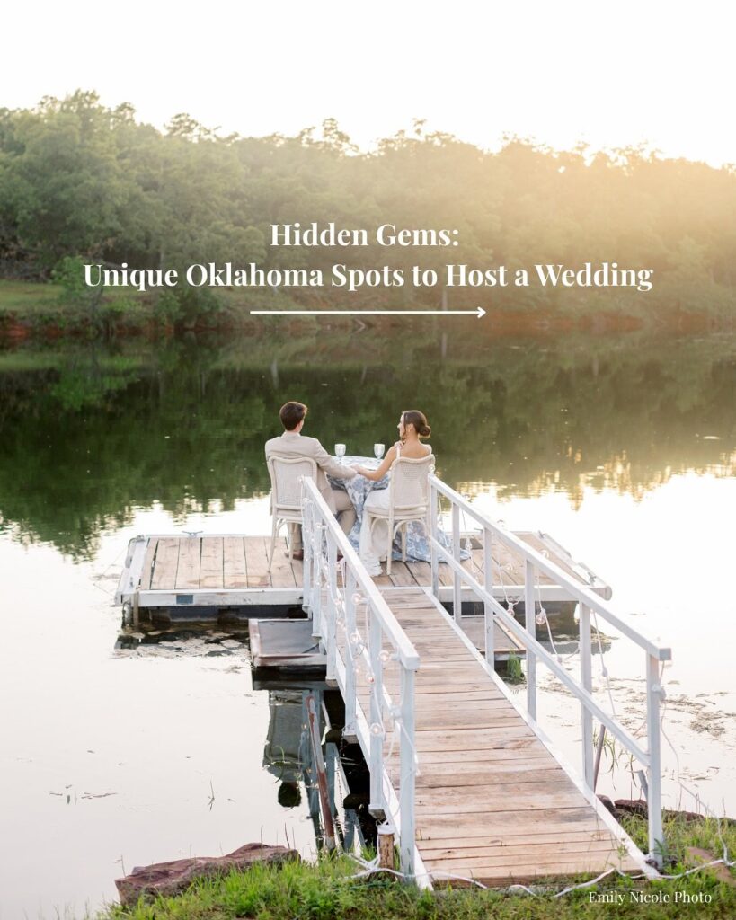 Oklahoma has some gorgeous hidden gems that are perfect for hosting a wedding! Scroll and check out the tags for